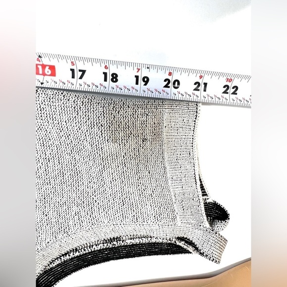 Nic&Zoe SQUIGGLE TAPE TANK, Black multi in Women’s Large - Picture 10 of 14